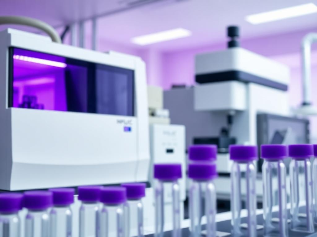 HPLC testing laboratory